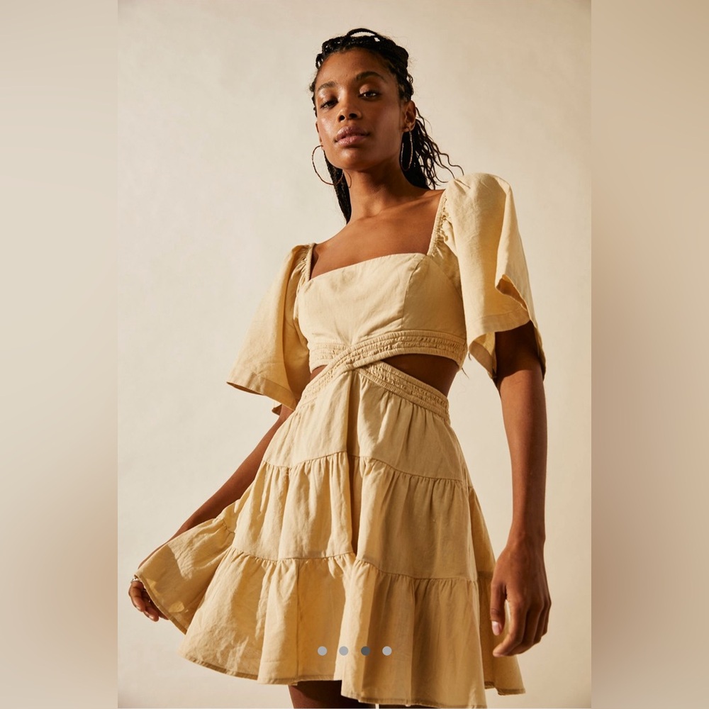 Free people cutout dress